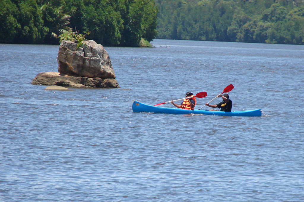 A Kayak on the Bentota river