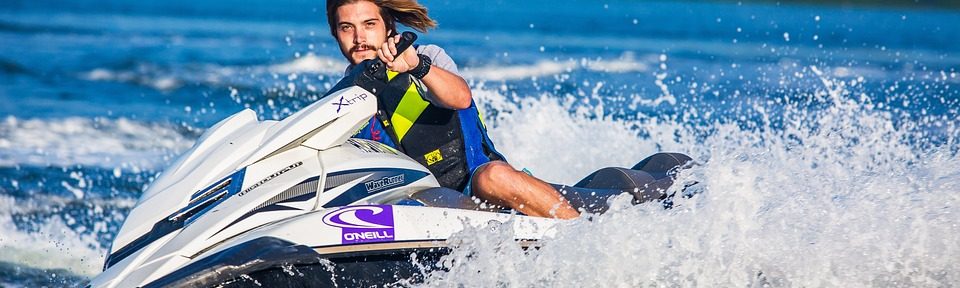 jetskiing is a motorized water sport