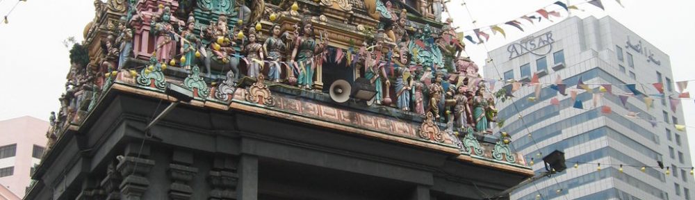Temples in Johor Bhru | Image Credit: Terence Ong, Sri Mariamman Temple, JB 2, CC BY-SA 3.0