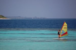 Windsurfing in Maldives