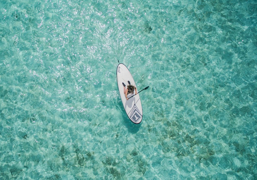 Surfing experience in the Maldives