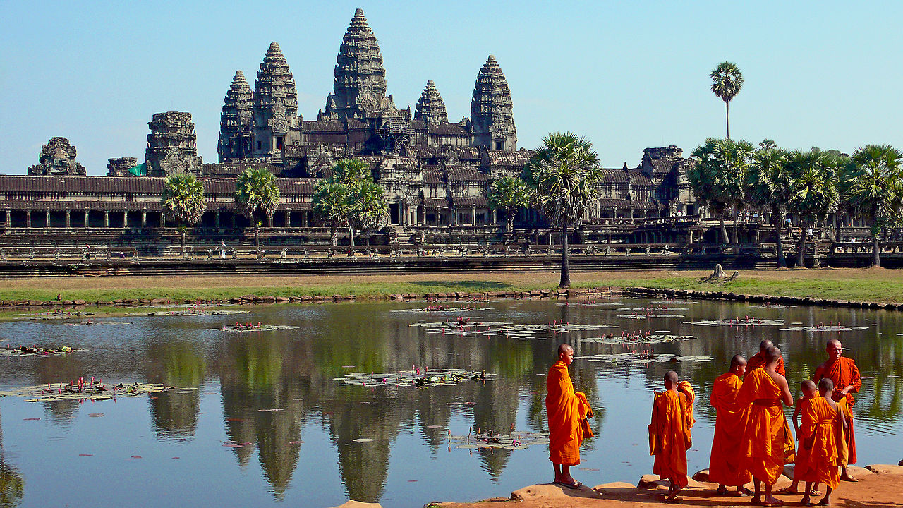 The celestial temple of Angkor