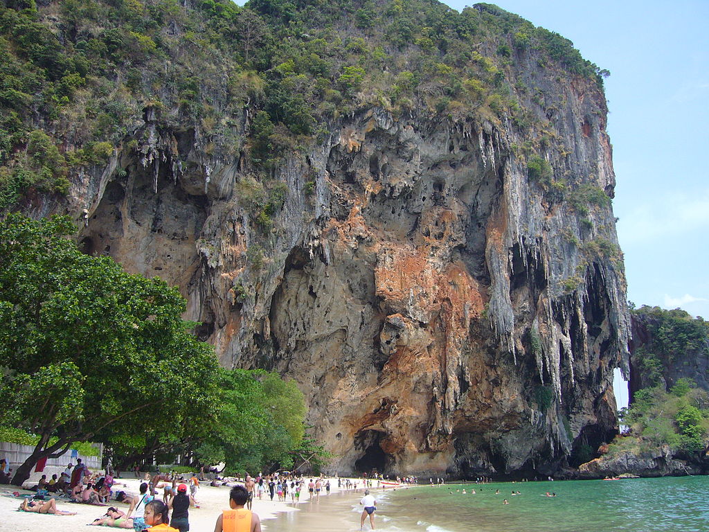 The Phra Nang Princess Cave in Krabi
