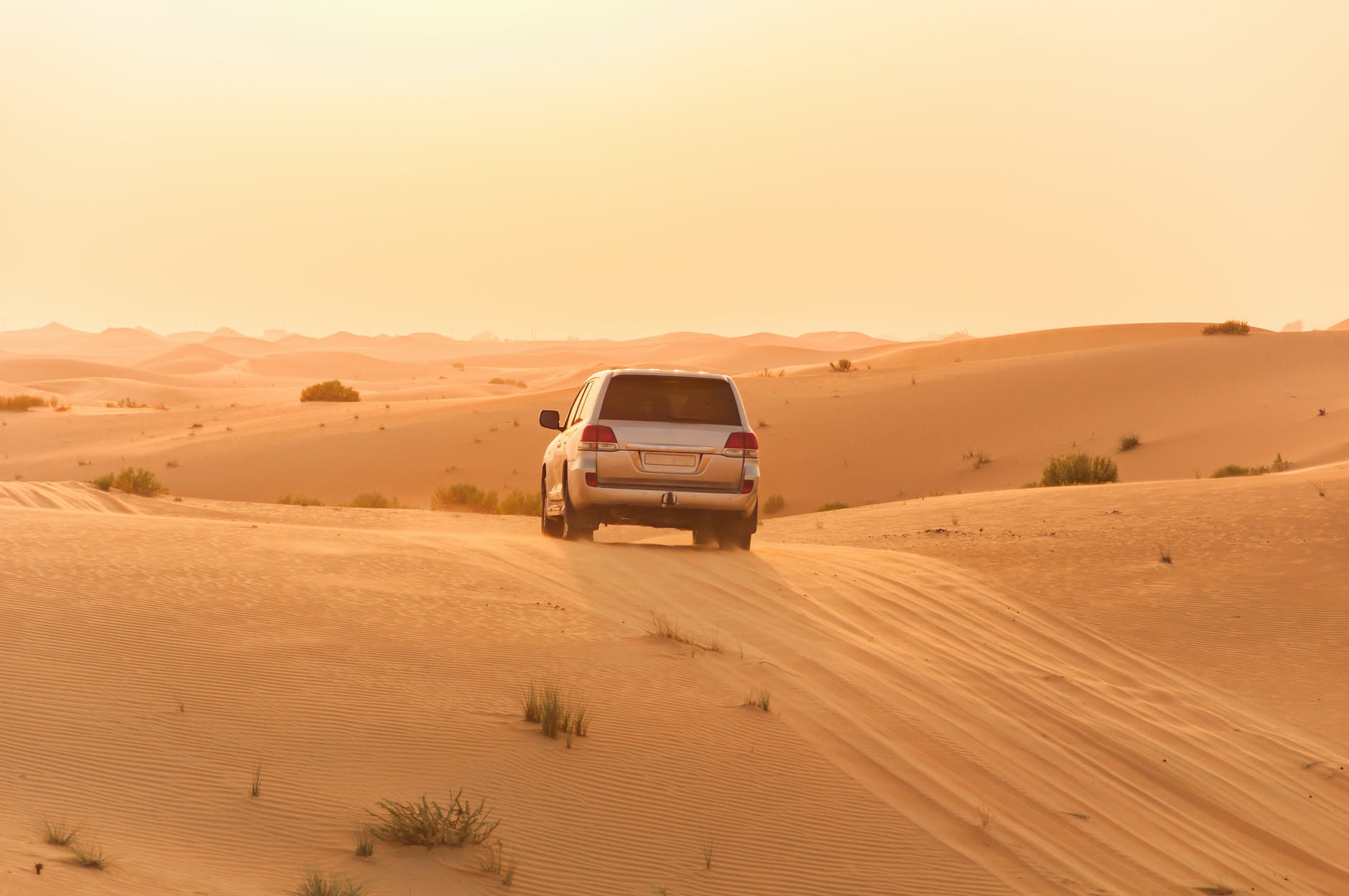 Tips for desert driving in Qatar