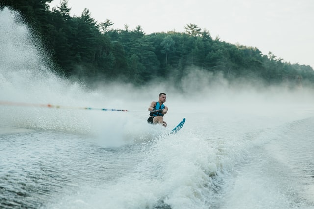 water skiing