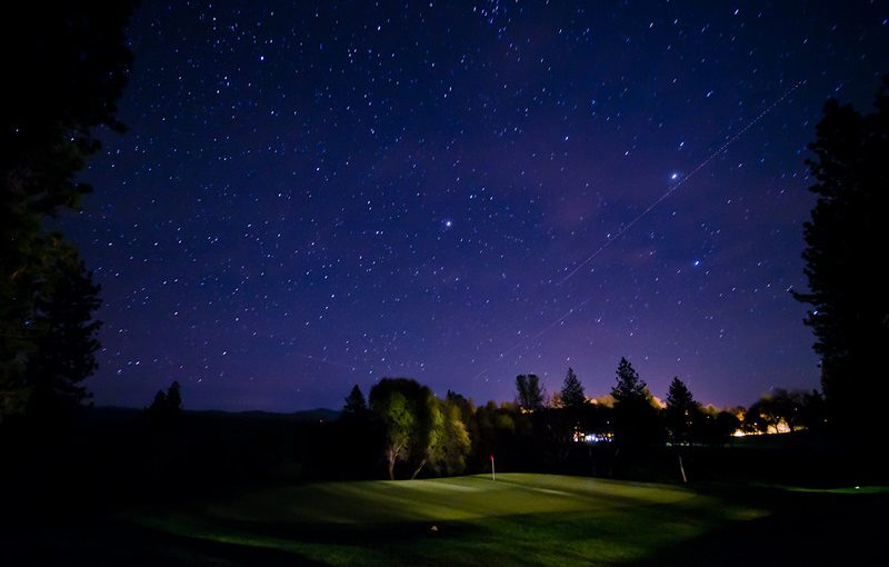 Night Golfing in Jakarta