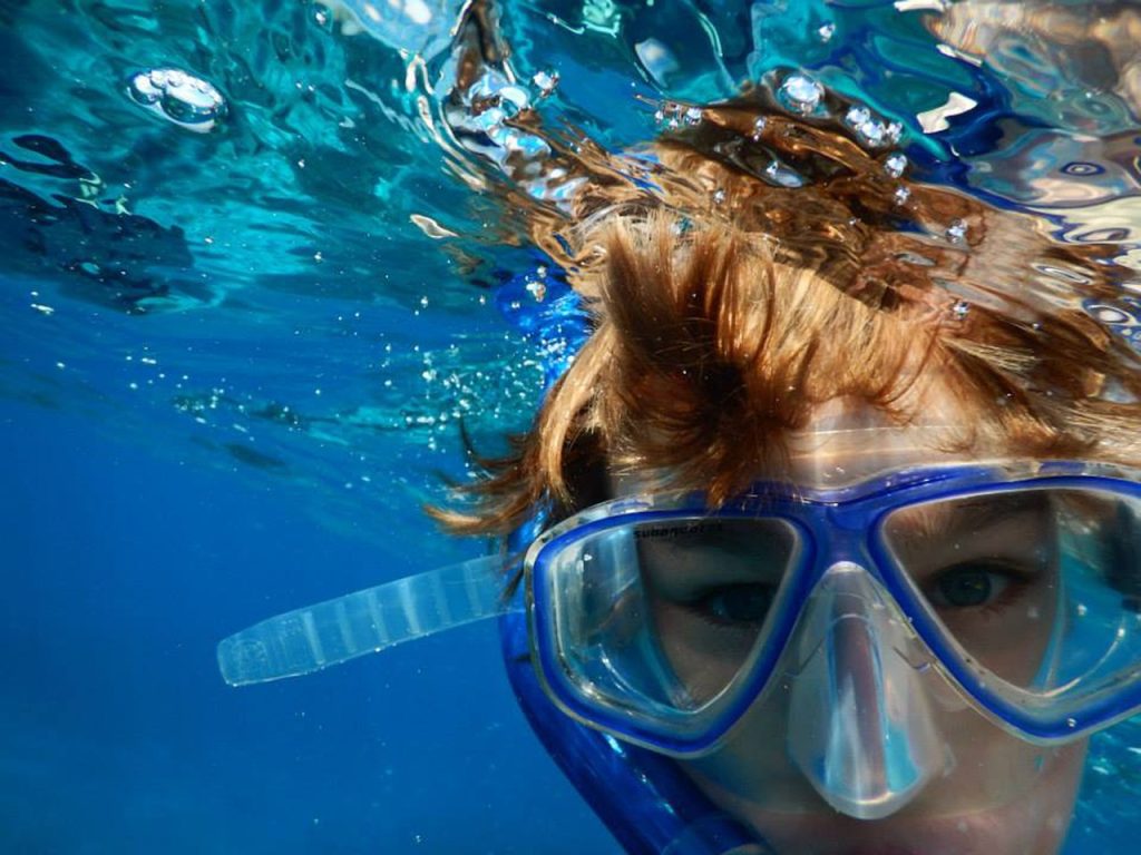 swimming