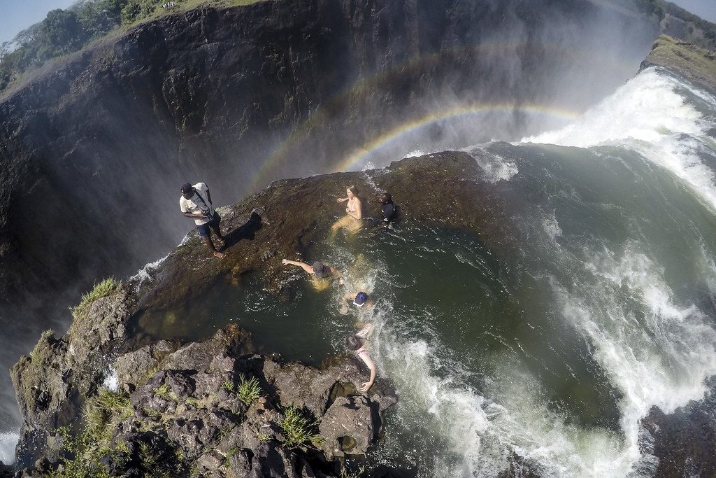 Zambian Edge of Victoria Falls