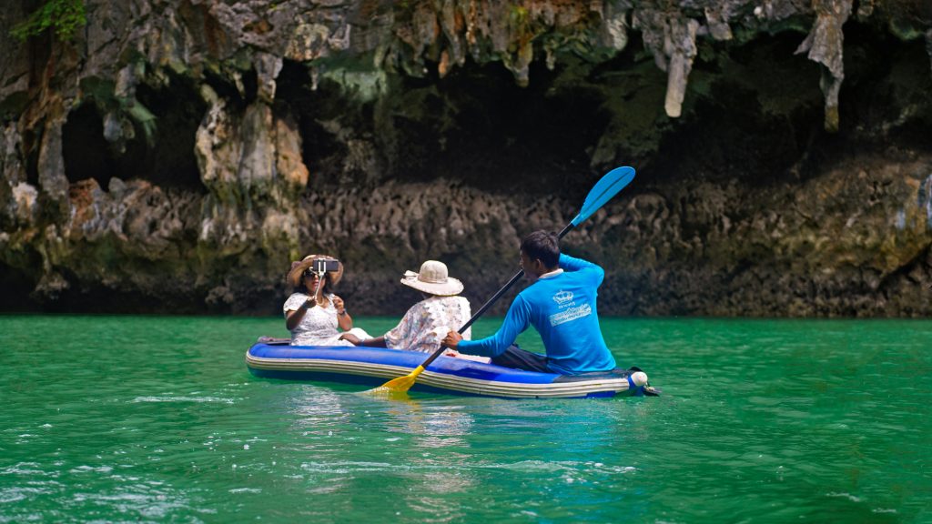 kayaking adventure in Thailand